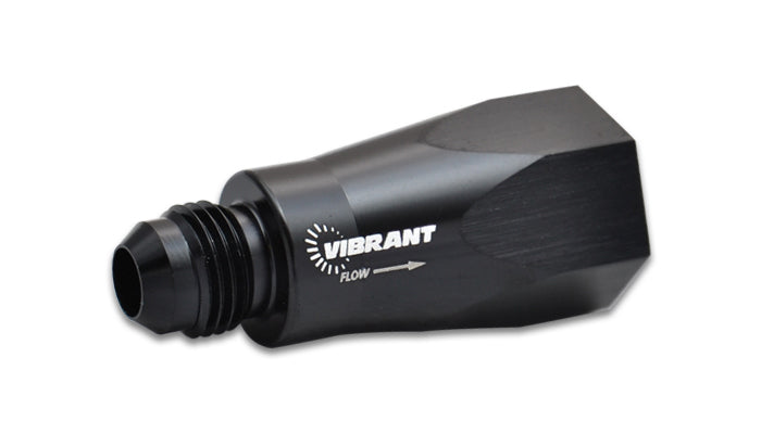 Vibrant Performance Ball Style Inline One Way Check Valve -6AN 11116