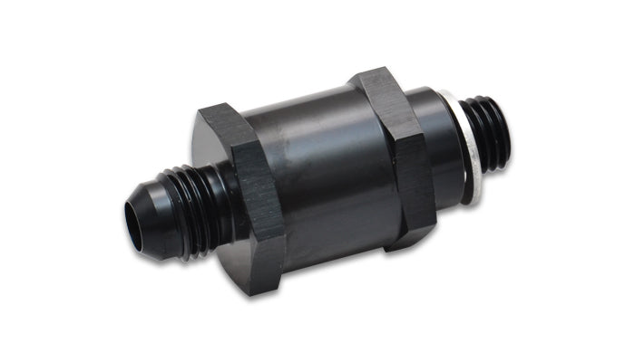 Vibrant Performance Fuel Pump Check Valve -8 Male Flare to 12mm x 1.5 11199