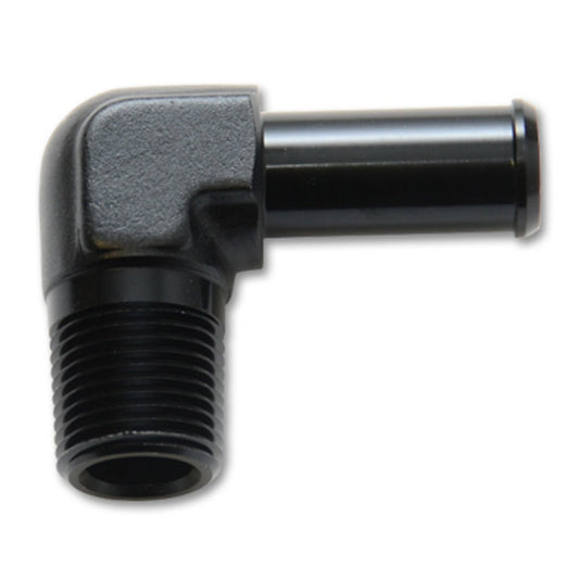 Vibrant Performance Male NPT to Hose Barb Adapter  90 Degree 11236