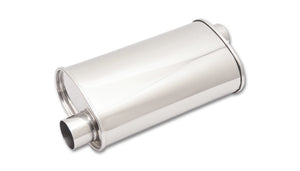 Vibrant Performance StreetPower Oval Muffler 3" Inlet/Outlet 1127