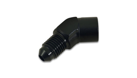 Vibrant Performance Fitting Adapter 45 Degree Male -3 AN to Female 11300