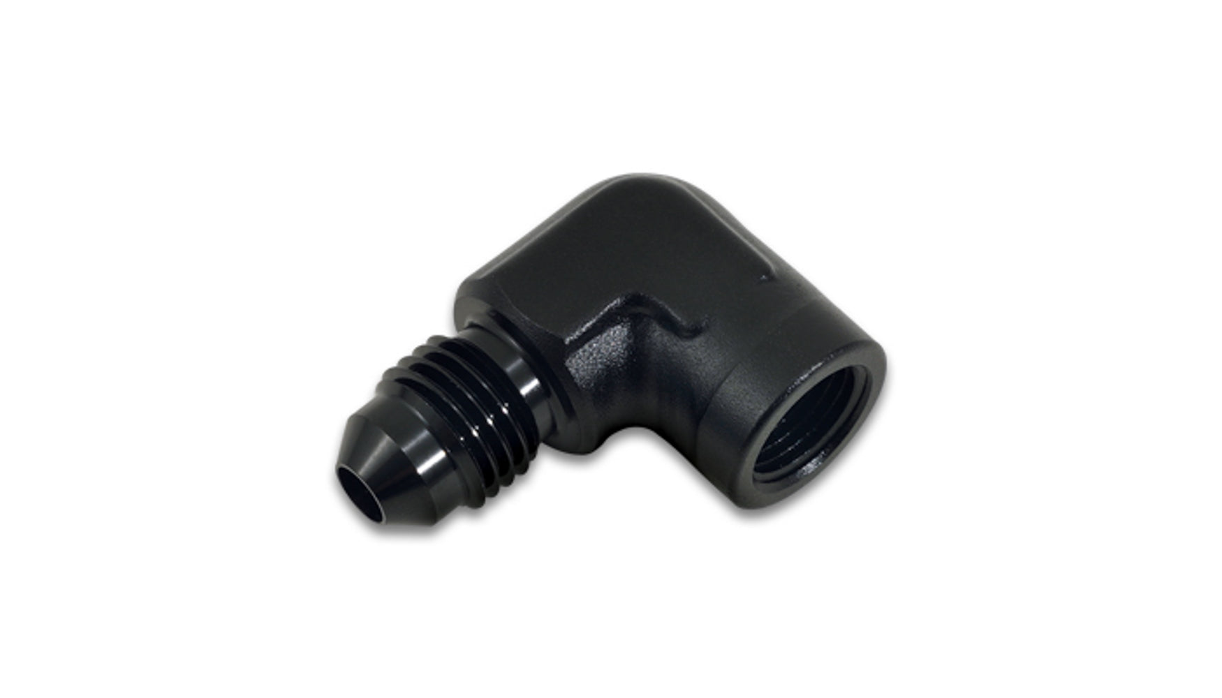 Vibrant Performance Fitting Adapter 90 Degree Male -4 AN to Female 11306