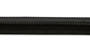 Vibrant Performance -10 Black Nylon Braided Flex Hose 2' Roll 11960