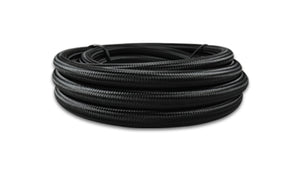 Vibrant Performance -16 Black Nylon Braided Flex Hose 2' Roll 11963