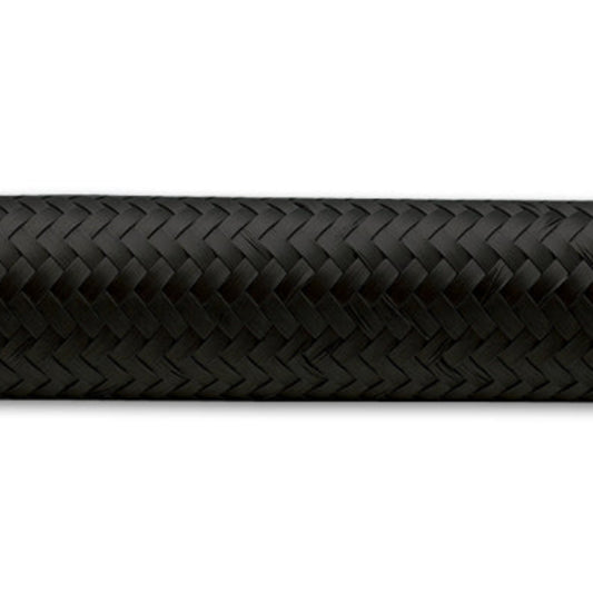 Vibrant Performance -10 Black Nylon Braided Flex Hose 10' Roll 11970