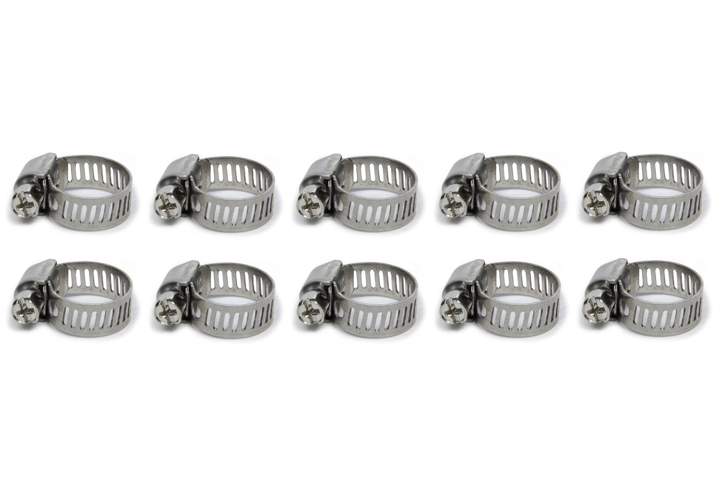 Vibrant Performance Worm Gear Hose Clamps .75" to 1.50" (10pk) 12152