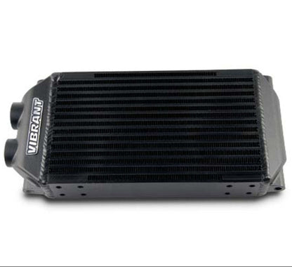 Vibrant Oil Cooler Assembly Dual Pass 10x6x2" 12952