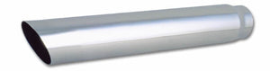 Vibrant Performance 3.5" Round Stainless Steel Tip Single Wall Angle 1554