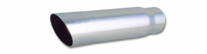 Vibrant Performance 3" Round Stainless Steel Tip Single Wall Angle 1558