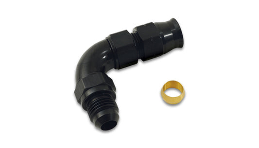 Vibrant Performance Fitting Tube Adapter 90-Degree -6AN Male to 3 16586
