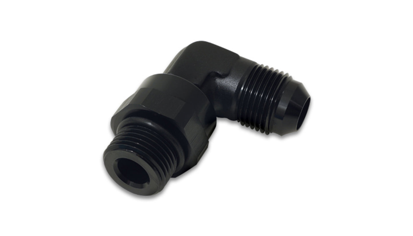 Vibrant Performance Fitting 90-Degree Male -10 AN to Male Straight 16968