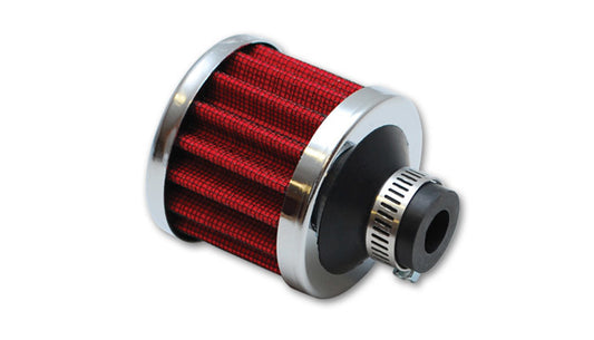 Vibrant Performance Crankcase Breather Filter w/Chrome Cap 1" (2 2168