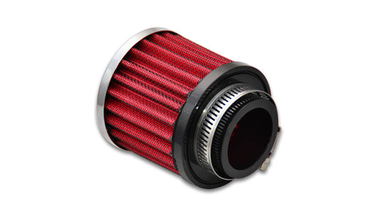 Vibrant Performance Crankcase Breather Filter w/Chrome Cap 1.5" 2188