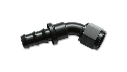 Vibrant Performance 45-Degree Push-On Hose End Fitting -6 22406