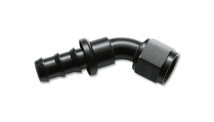 Vibrant Performance 45-Degree Push-On Hose End Fitting -8 22408