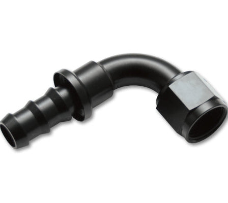 Vibrant Performance -4AN Push-On 90-Degree Hose End Fitting 22904