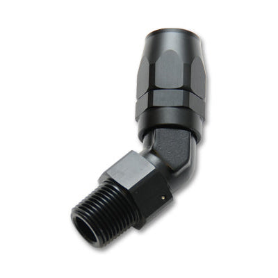 Vibrant Performance -10AN Male 1/2" NPT 45-Degree Hose End Fitting 26407
