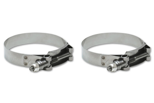 Vibrant Performance Stainless Steel T-Bolt Clamps (2pk) Clam 2804