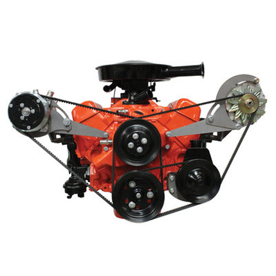 Vintage Air SBC Air Conditioning Bracket Long Water Pump Side Mount 15311-VCB