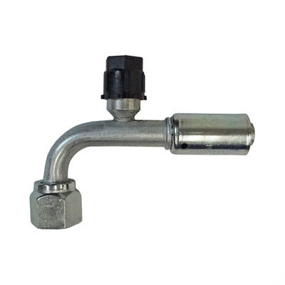 Vintage Air Fitting -8 90-Degree Female 355320