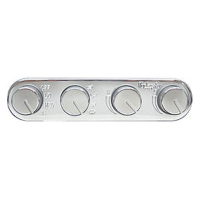 Vintage Air Streamline 4 Knob Control Panel 491200-RUA