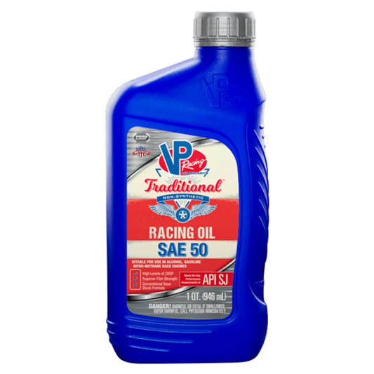 VP Racing Traditional Racing Oil SAE50 2685