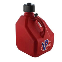 VP Racing Square Motorsports Container with Filler Hose - 3 Gal (Red)