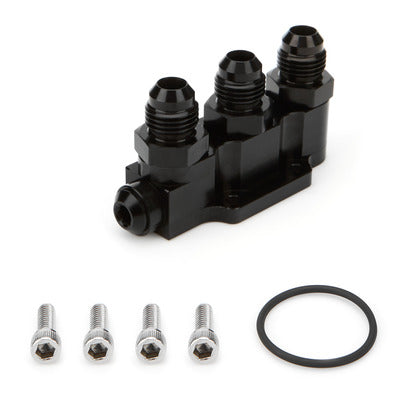 Waterman Racing Manifold Attaches to Pump 3 -6an Inlet WRC-29571