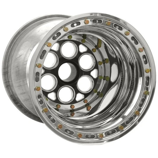 Weld Racing 15" x 17" Black Magnum Sprint Wheel 8" BS DB 735B-51748K-6