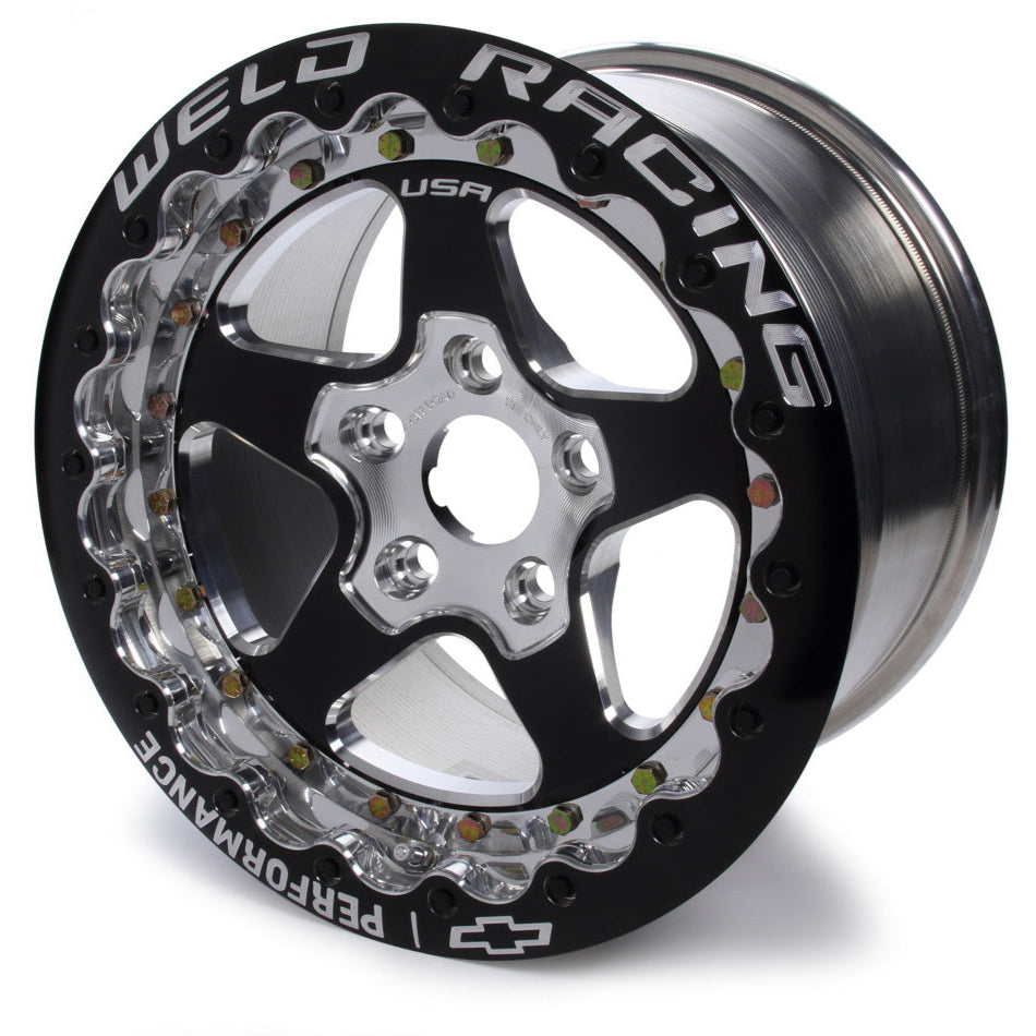 Weld Racing 16" x 10" Aluma Star Single Beadlock Wheel 88B-610SB-GM