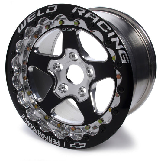 Weld Racing 16" x 10" Aluma Star Single Beadlock Wheel 88B-610SB-GM