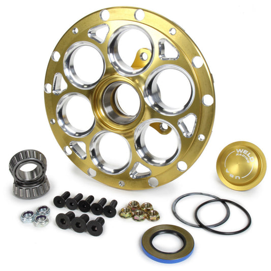 Weld Racing Hub L/W 13/15 Straight Shaft w/3 Lug Rotor Mount C8088-LT