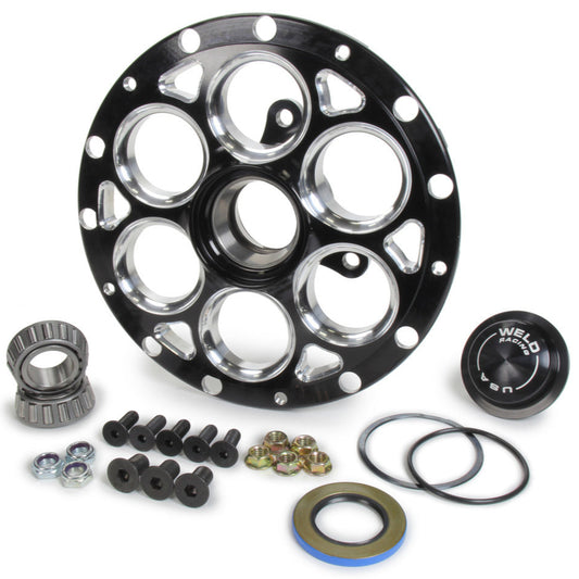 Weld Racing Hub L/W 13/15 Straight Shaft w/3 Lug Rotor Mount C8088B-LT