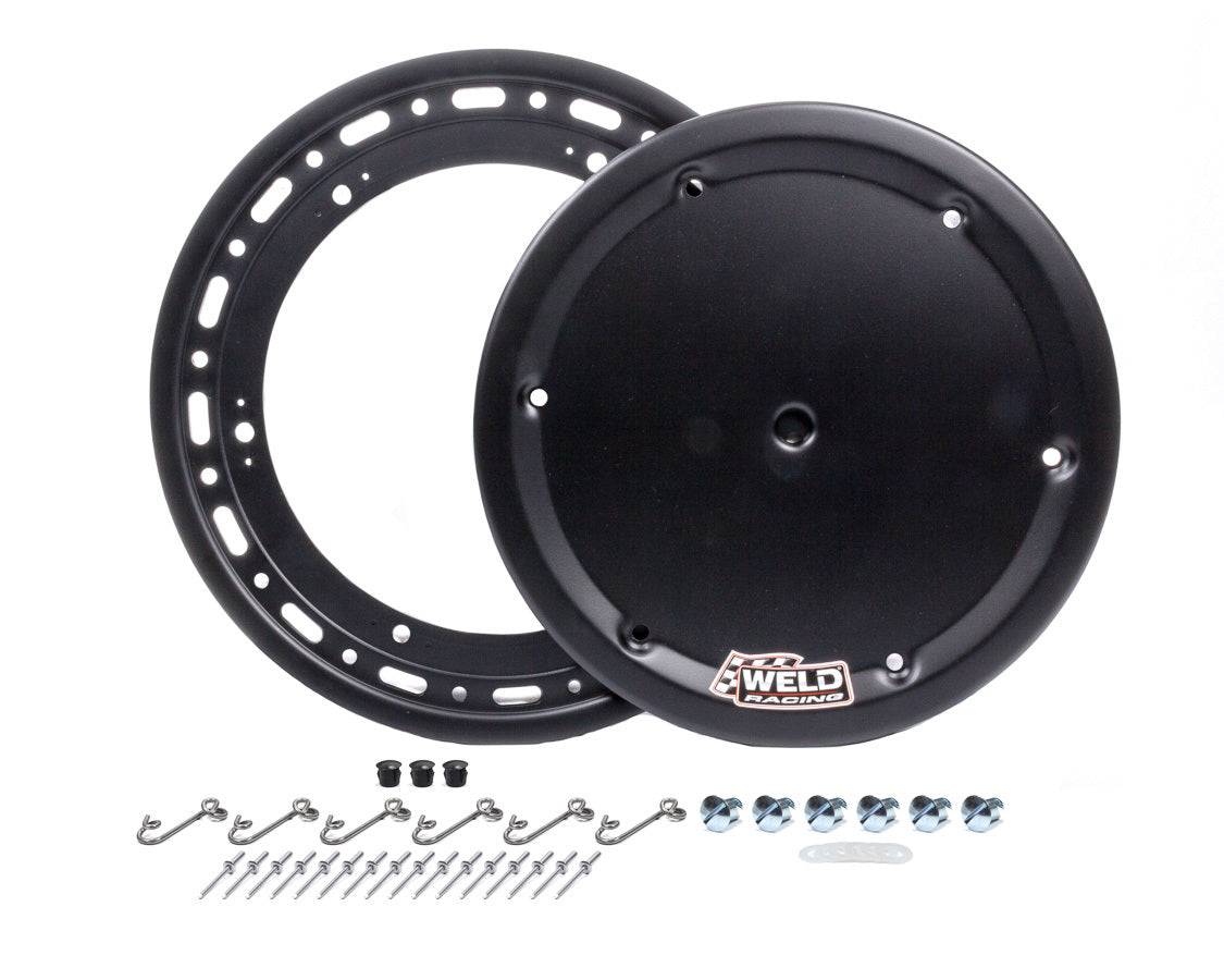 Weld Racing 15" 16-Hole Beadlock Ring w/6-Hole Cover P650B-5315-6