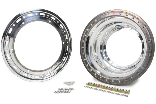 Weld Racing 15" x 11.25" Outer Wheel Half Beadlock w/Dzus P858-5144-6