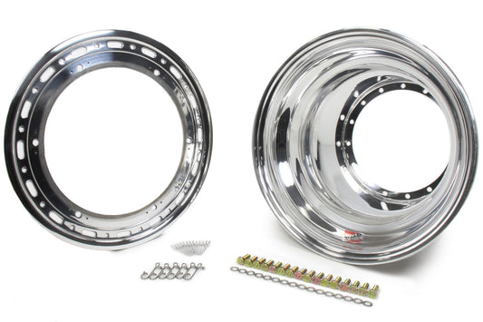Weld Racing 15" x 12.25" Outer Wheel Half w/Dzus P858-5244-6