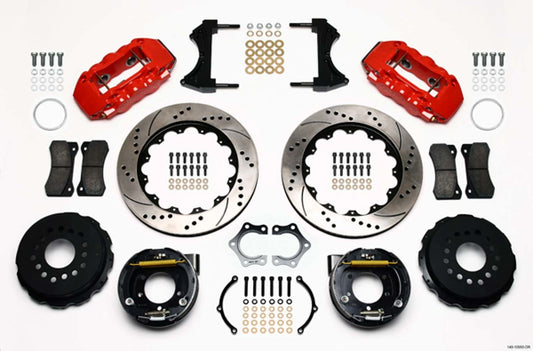 Wilwood Rear Brake Kit Mustang 05-Up w/Park Brake 140-10950-DR