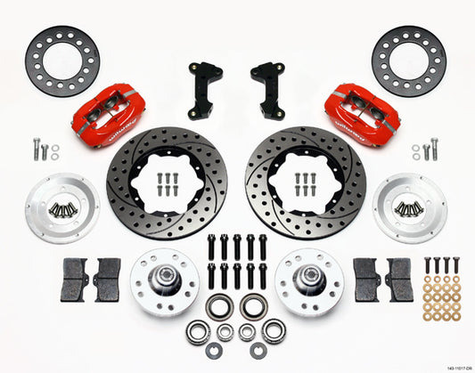 Wilwood Front Brake Kit Mustang II 74-78 11" Drilled 140-11017-DR