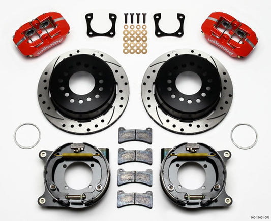 Wilwood Rear Disc Brake Kit w/ Park Brake 12 Bolt GM 140-11401-DR