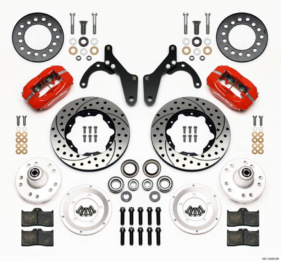 Wilwood Front Disc Brake Kit 59-64 Impa;la Corvette 140-12458-DR