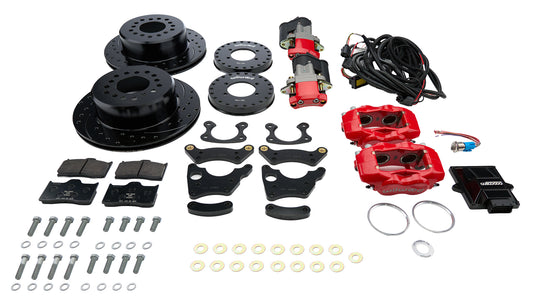 Wilwood Brake Kit Rear Ford 2.5 Offset w/ Elec Park Brk 140-16150-DR