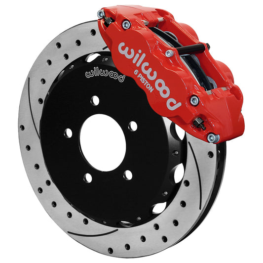 Wilwood Brake Kit Front Honda Civic 13+ Drilled Red 140-16847-DR