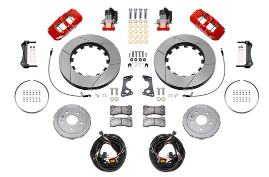 Wilwood Brake Kit Rear Corvette C8 Aerolite 4R Slotted 140-17009-R