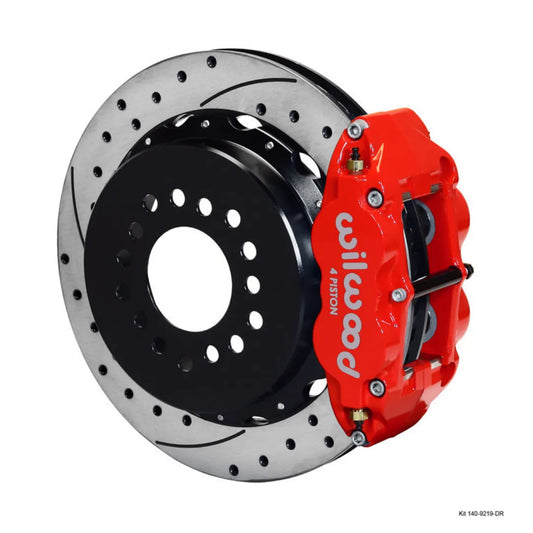 Wilwood Rear Disc Brake Kit Red Ford New Style 12.88 40-9219-DR