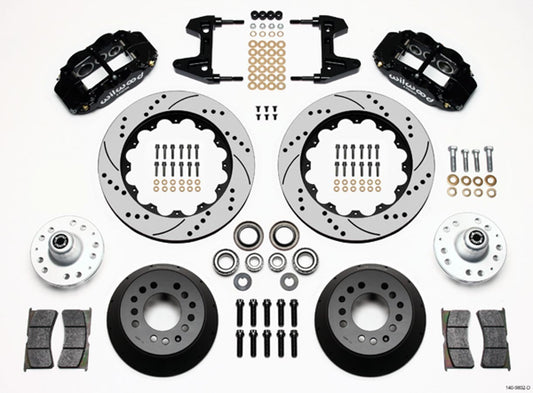 Wilwood Brake Kit Front 74-78 Pinto / Mustang Drilled 140-9802-D