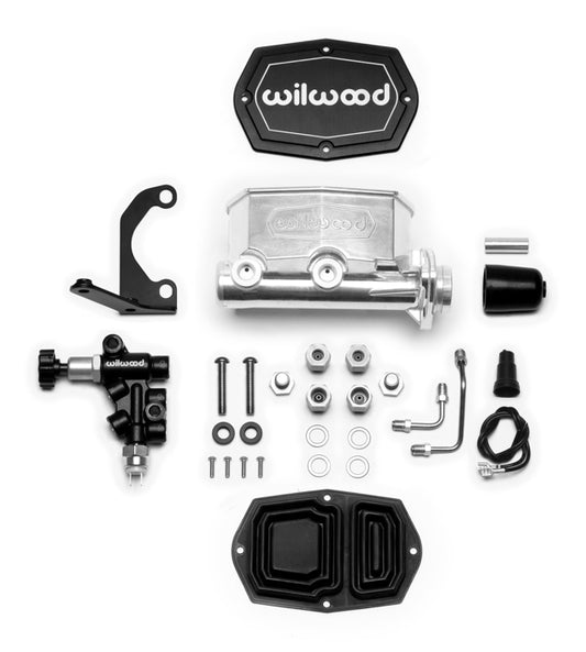 Wilwood Master Cylinder Tandem 1.00" w/Prop Valve 261-14963-P