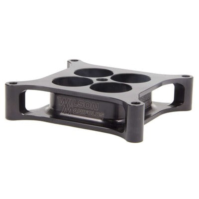 Wilson Manifolds Carburetor Spacer, 4150 1.5" 4-Hole Lightweight Tapered 004130