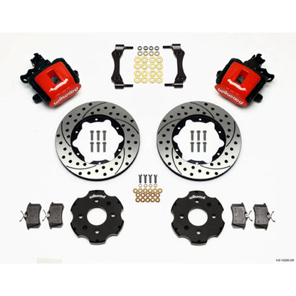 Wilwood 1990-01 Honda/Acura CPB Rear Brake Kit, 11” Drilled & Slotted 140-10206-DR