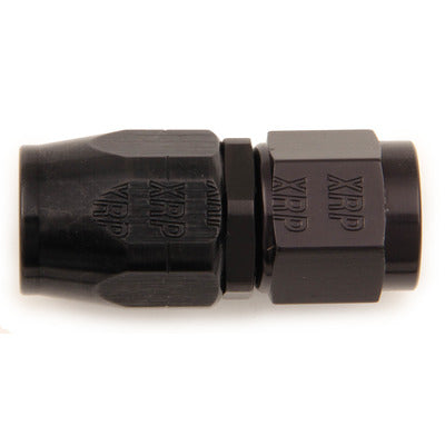 XRP #4 Straight Hose End Black