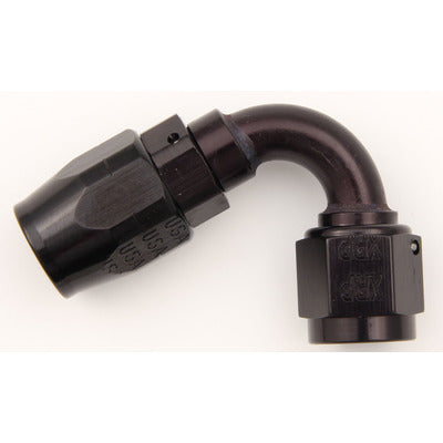 XRP #10 120-Degree Double Swivel Hose End Black
